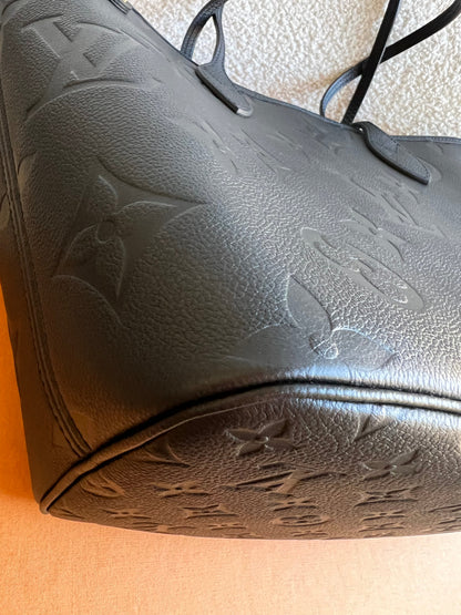 Louis Vuitton Neverfull MM Black Empreinte (RRP £2,010)