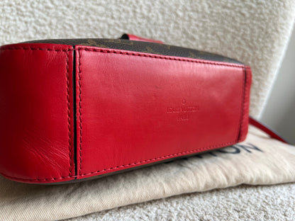 Louis Vuitton Saintonge Monogram Red