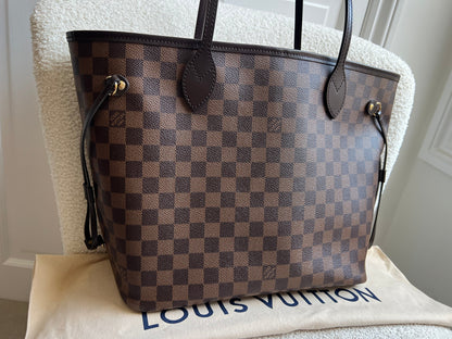 Louis Vuitton Neverfull MM Damier Ebene Cherry Interior (RRP £1,430)