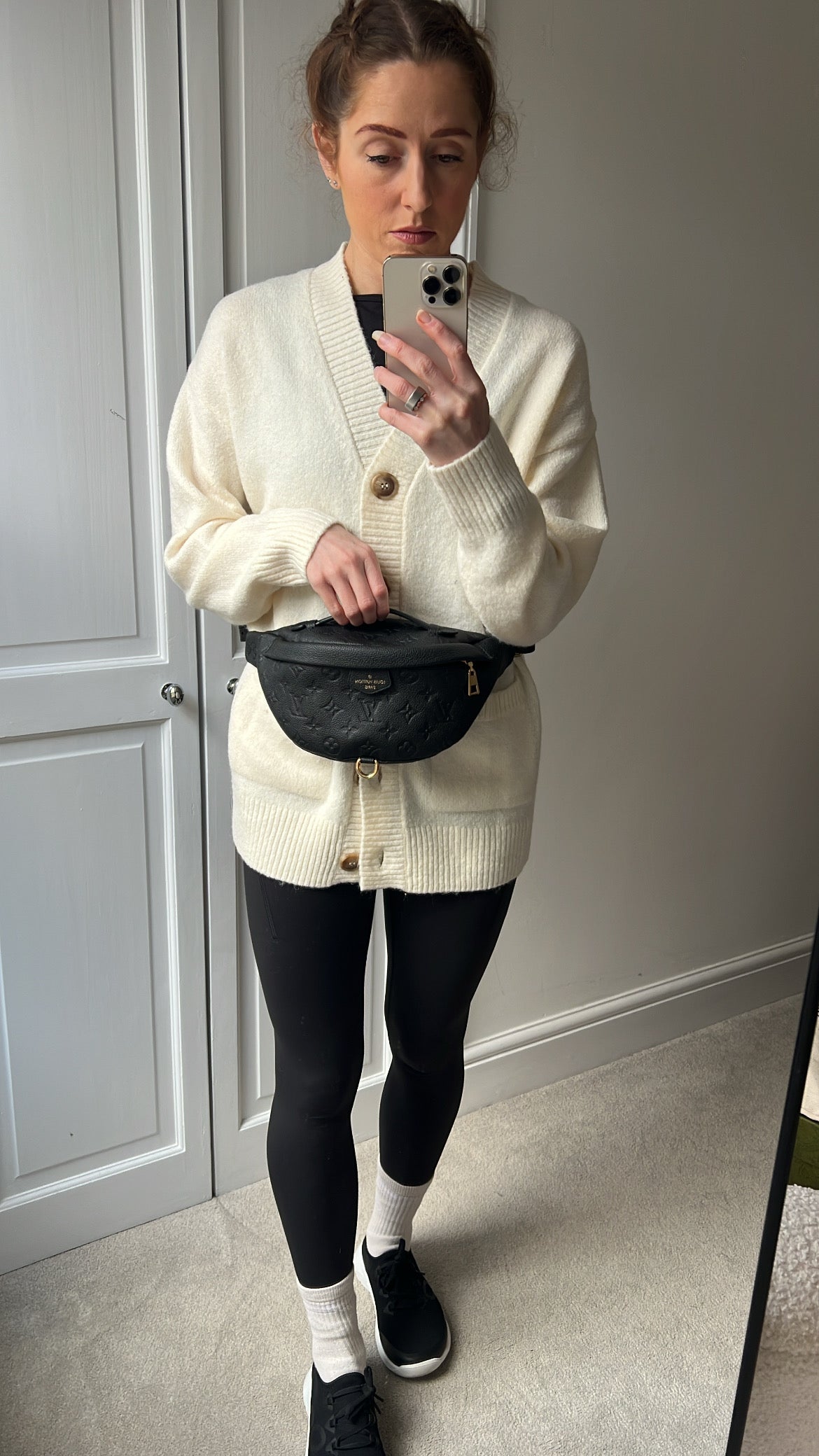 Louis Vuitton Bumbag in Black Empreinte