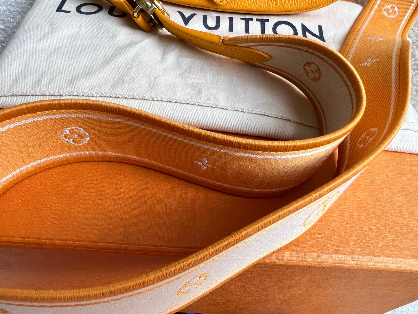 Louis Vuitton Pont 9 Soft PM Bag in Sunbeam (RRP £3030)