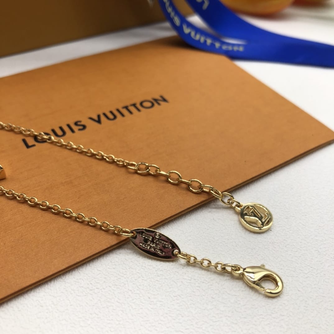 Louis Vuitton Accessories Set Earrings , Necklace, Bracelet , Ring