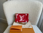 Louis Vuitton Double Zip Pochette Red Giant Monogram Jungle (RRP £1250)