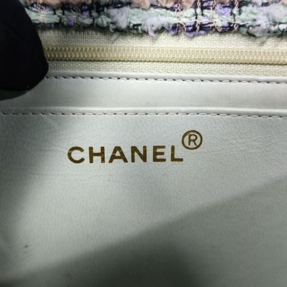 Chanel Classic Flap Tweed Shoulder Bag Tweed