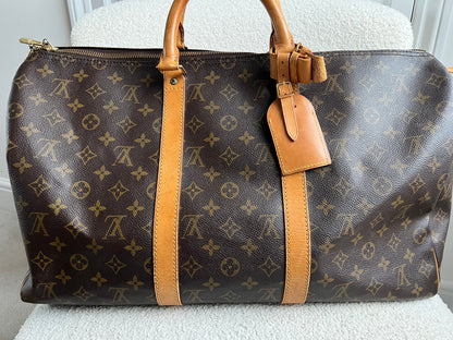 Louis Vuitton Keepall 50 Monogram Vintage