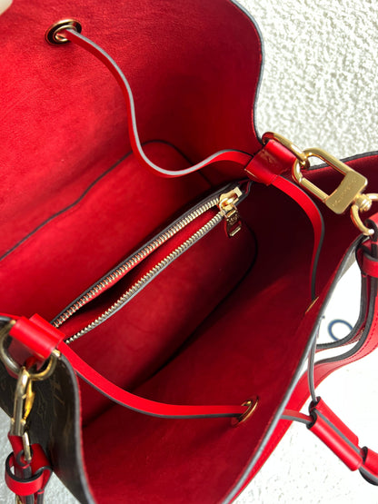 Louis Vuitton Neo Noe Monogram Coquelicot (RRP £1,790)