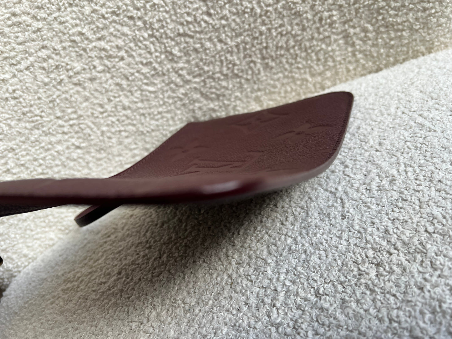 Louis Vuitton Pouch (from Neverfull) Wine Empreinte