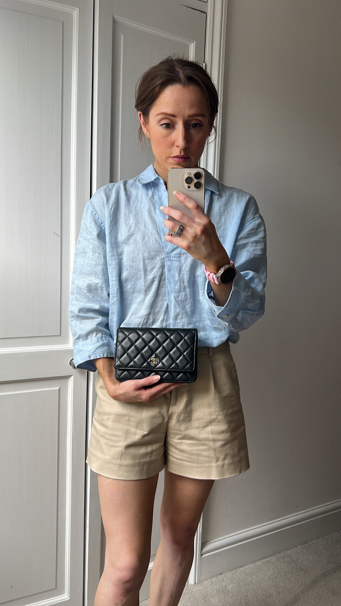 Chanel Wallet on Chain in Black Lambskin Gold Hardware (RRP £2,930)