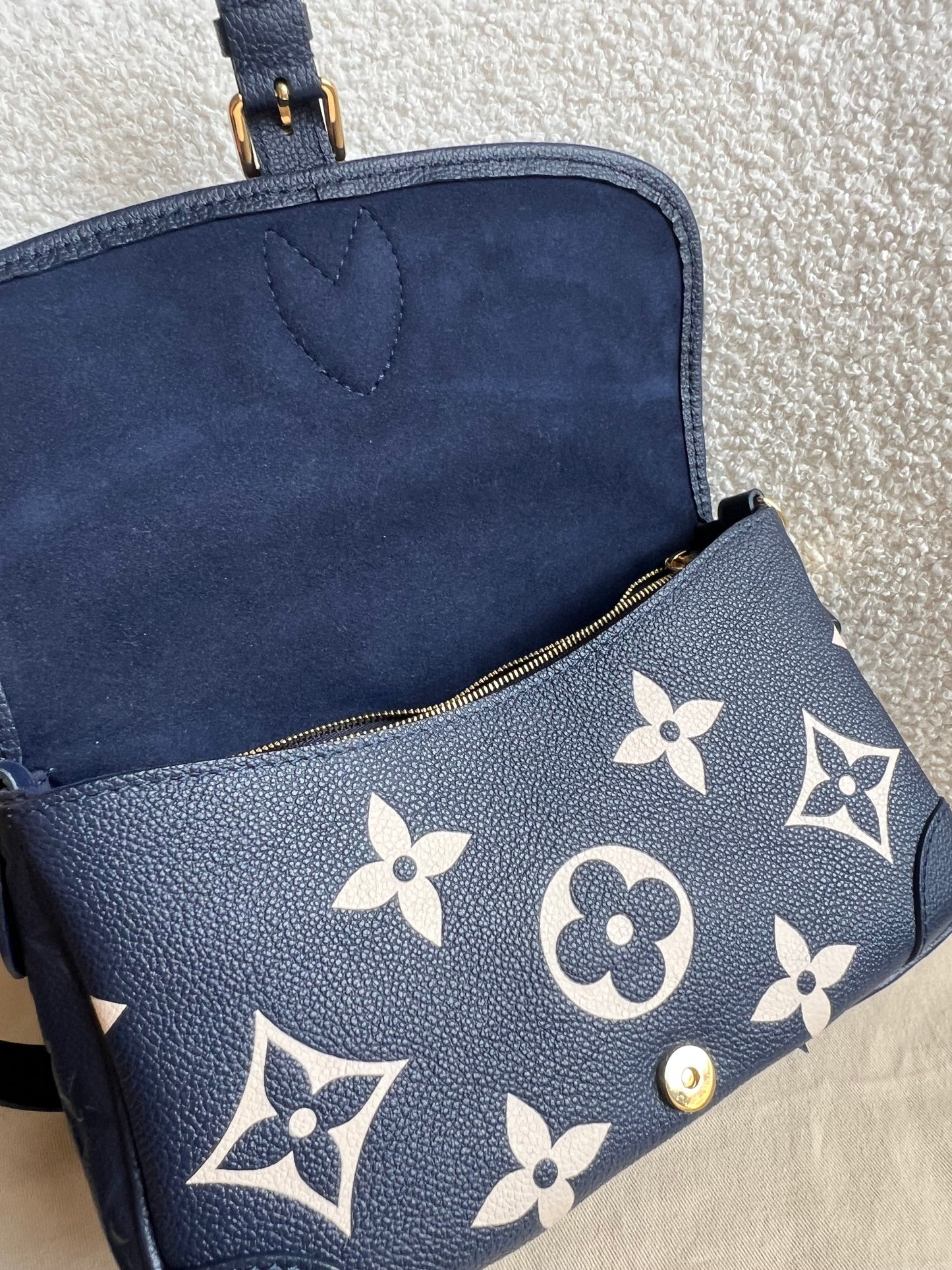 Louis Vuitton Diane Satchel Bicolour Empreinte (RRP £2,170)