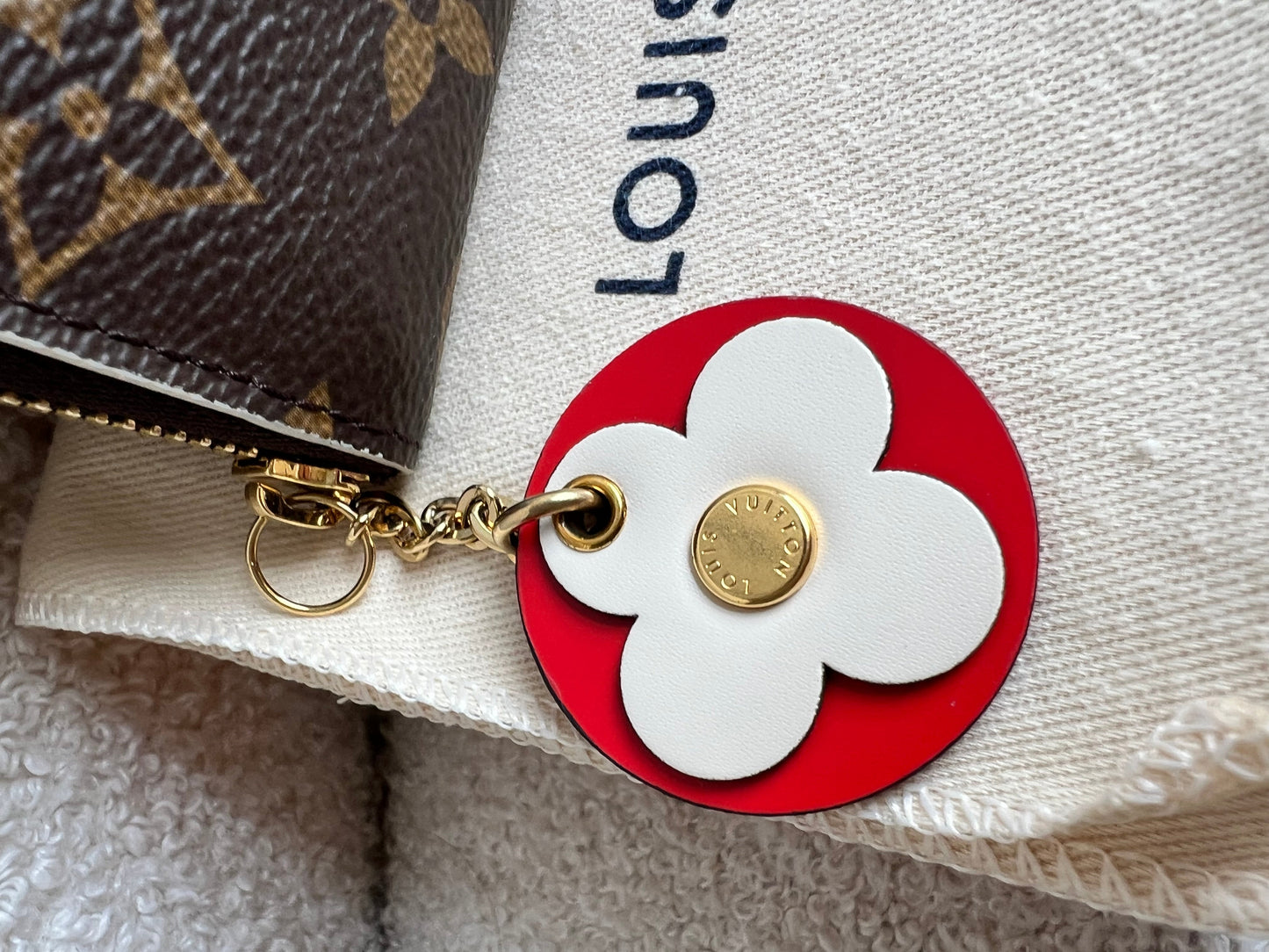Louis Vuitton Blooms Flower Zippy Coin Purse in Monogram (RRP £370)