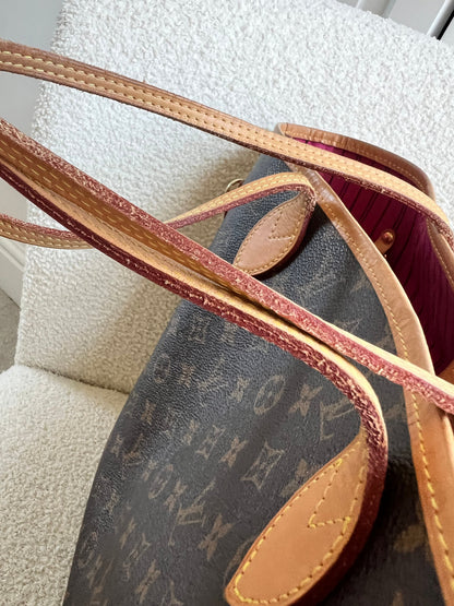 Louis Vuitton Neverfull MM Monogram Pivoine (RRP £1,430)