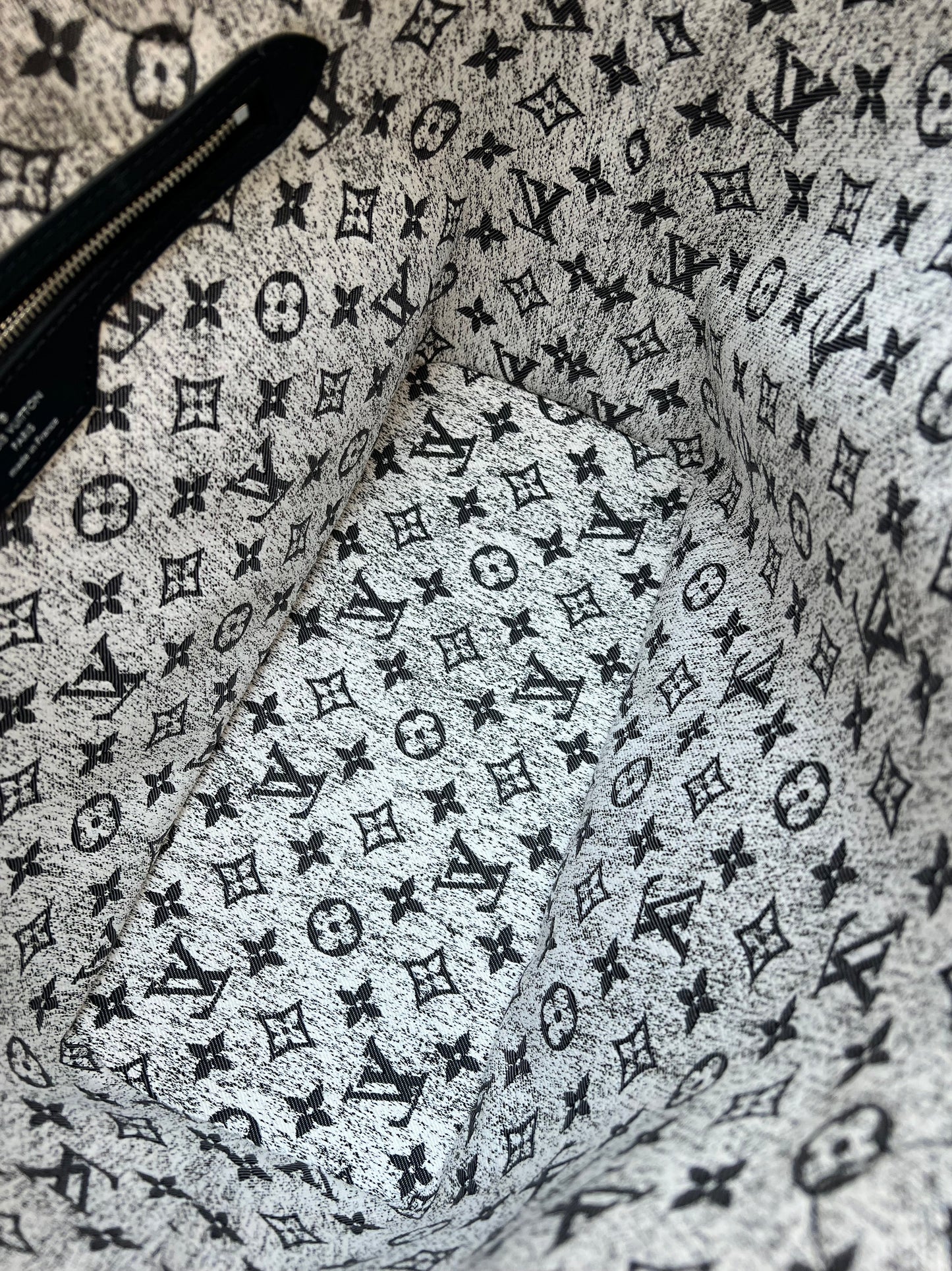 Louis Vuitton Neverfull MM Jacquard Denim
