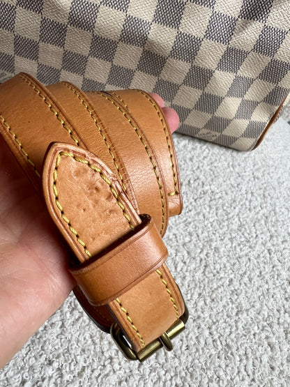 Louis Vuitton Speedy 25 Bandouliere Damier Azur (RRP £1,440)