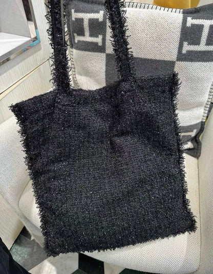 Chanel Spring 2017 Shopping In Fabrics Robot Tote Bag