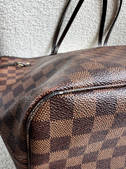Louis Vuitton Neverfull MM Damier Ebene Cherry Interior (RRP £1,430)