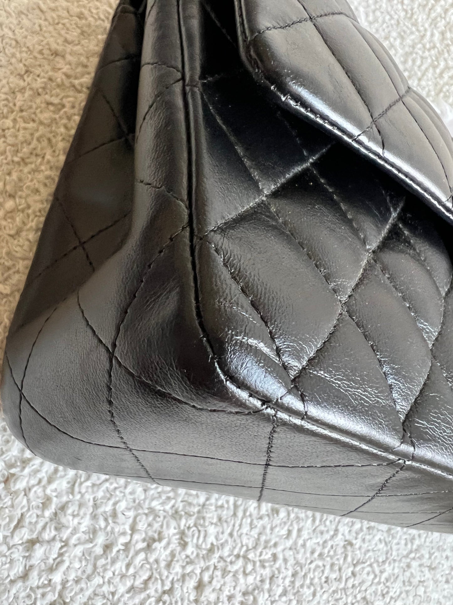 Chanel Medium Classic Flap in Black Lambskin (RRP £9,090)