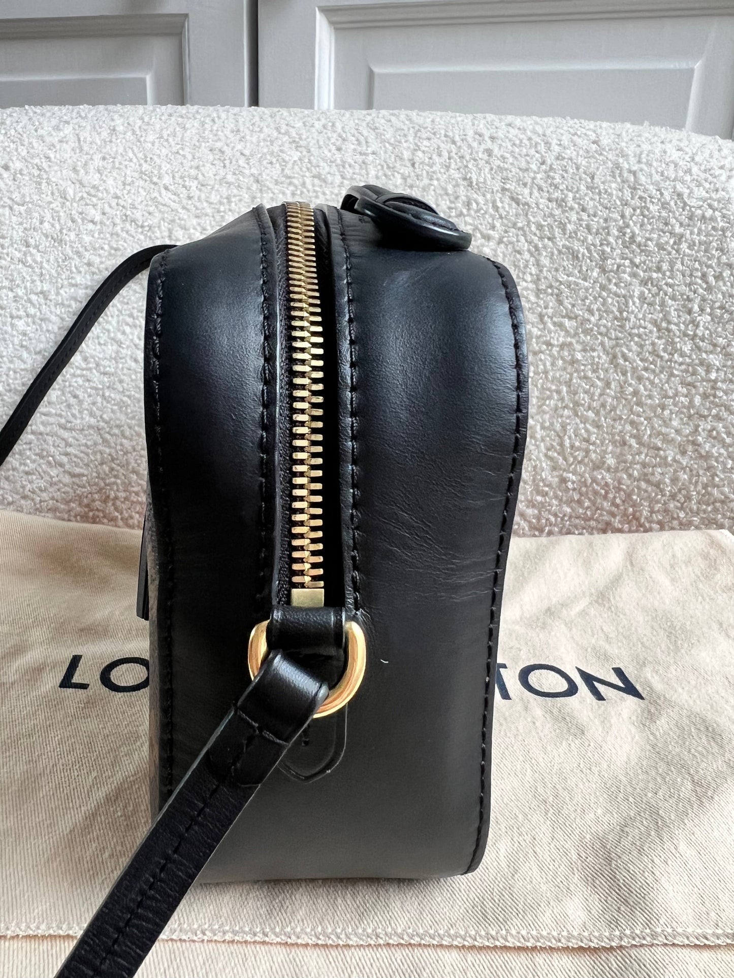 Louis Vuitton Saintonge Black and Monogram