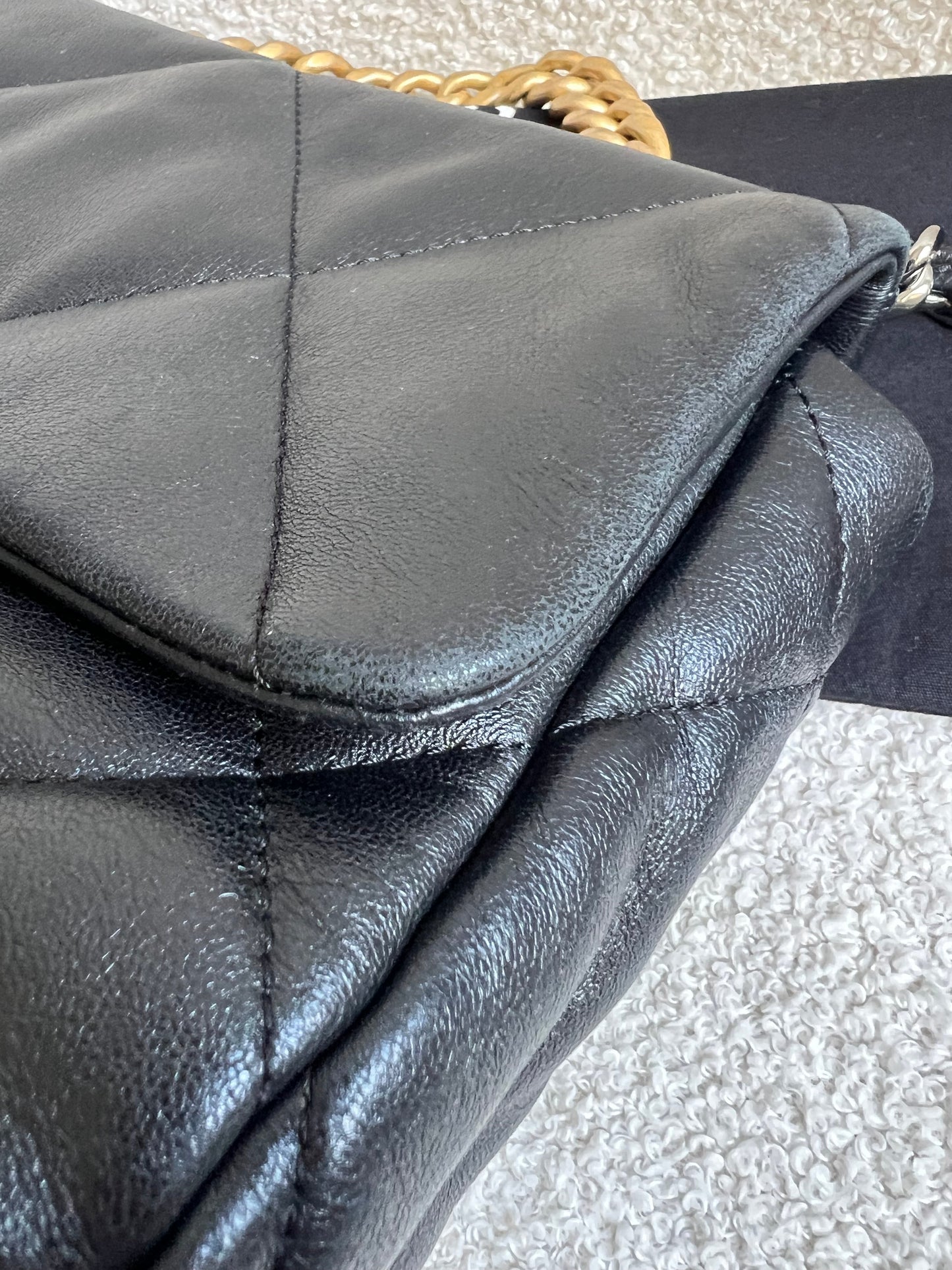 Chanel Small 19 in Black Lambskin (RRP £5,590)