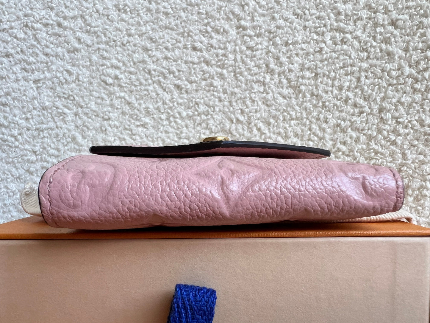 Louis Vuitton Zoe Wallet Rose Poudre Empreinte (RRP £515)