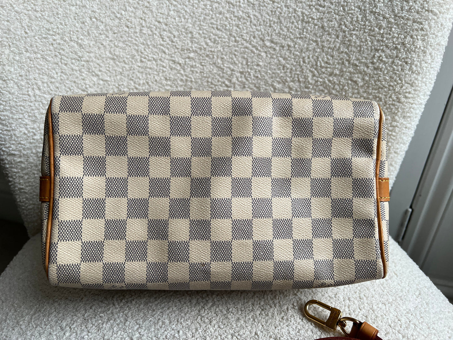 Louis Vuitton Speedy 25 Bandouliere Damier Azur (RRP £1,440)