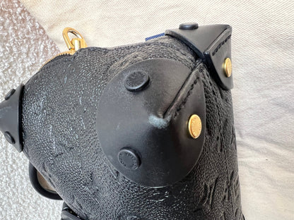 Louis Vuitton Black Empreinte Petite Malle Souple Bag (RRP £2420)