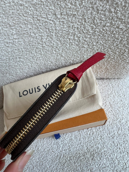 Louis Vuitton Clemence Wallet in Damier Ebene (RRP £450)
