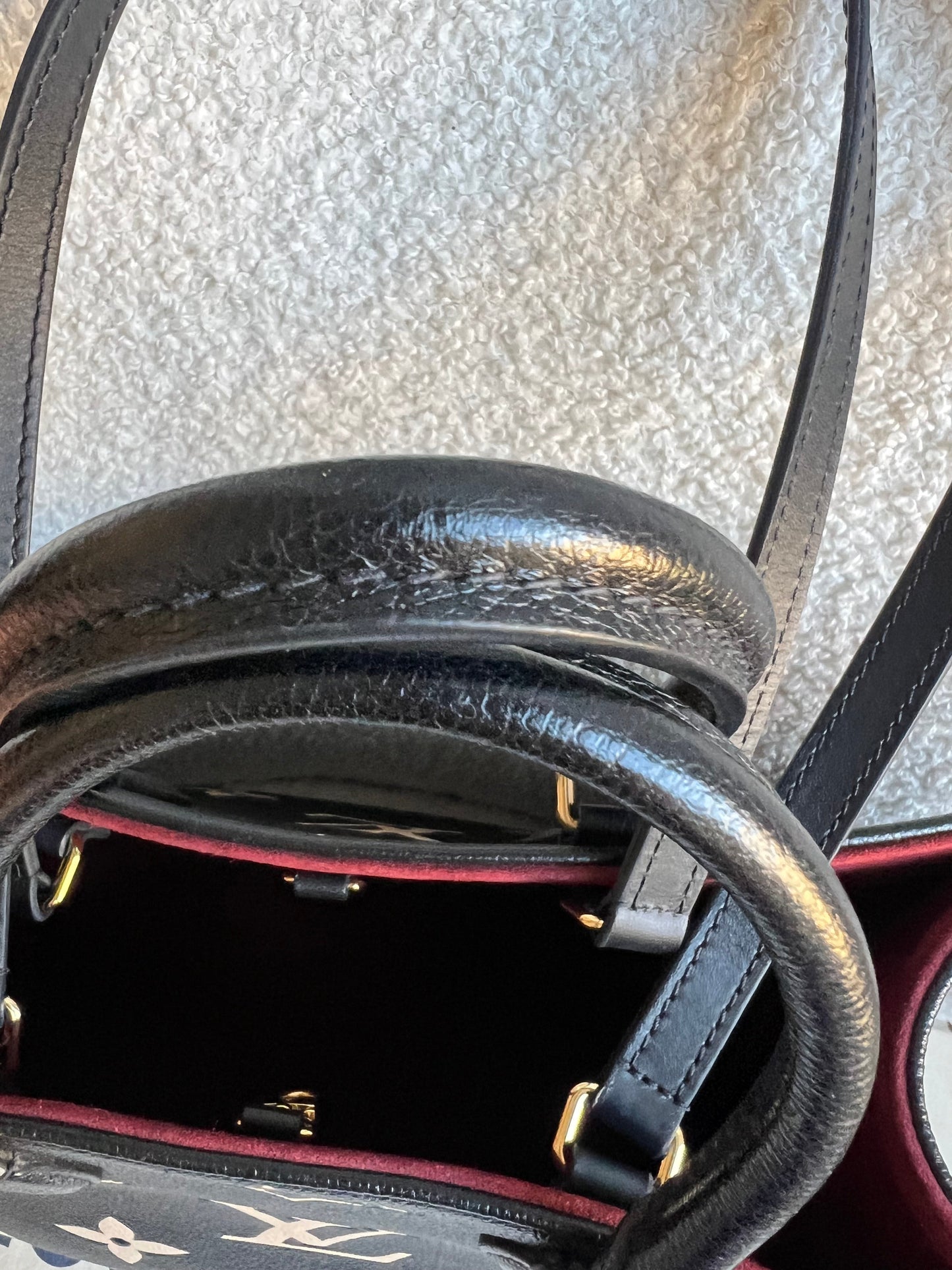 Louis Vuitton On the Go MM Bicolour Empreinte (RRP £2,660)