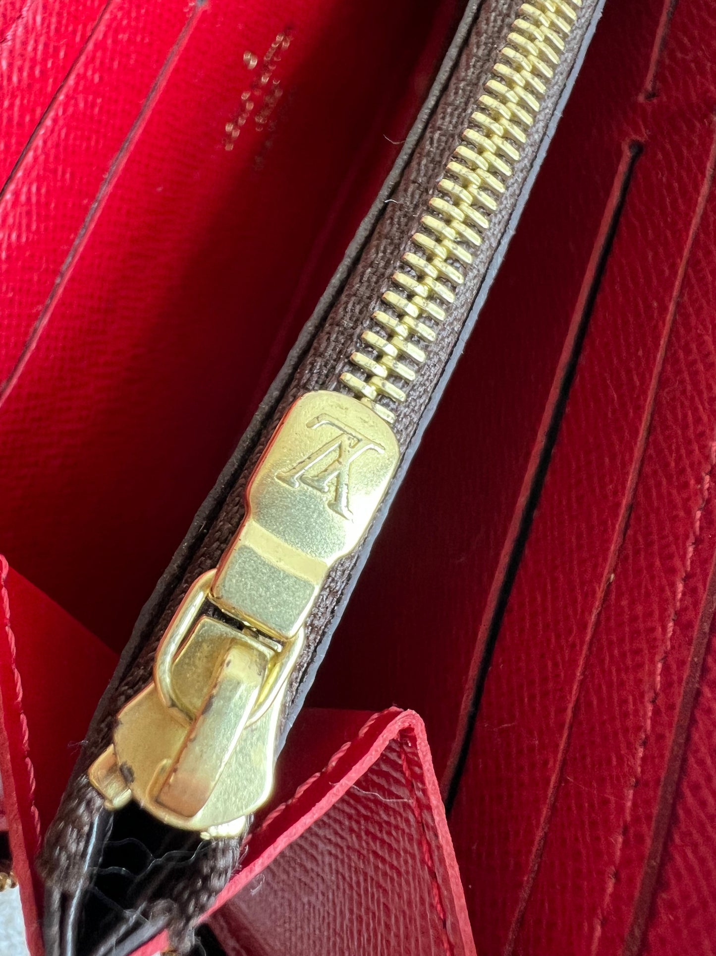 Louis Vuitton Clemence Wallet in Damier Ebene (RRP £450)