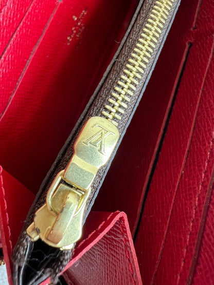Louis Vuitton Clemence Wallet in Damier Ebene (RRP £450)
