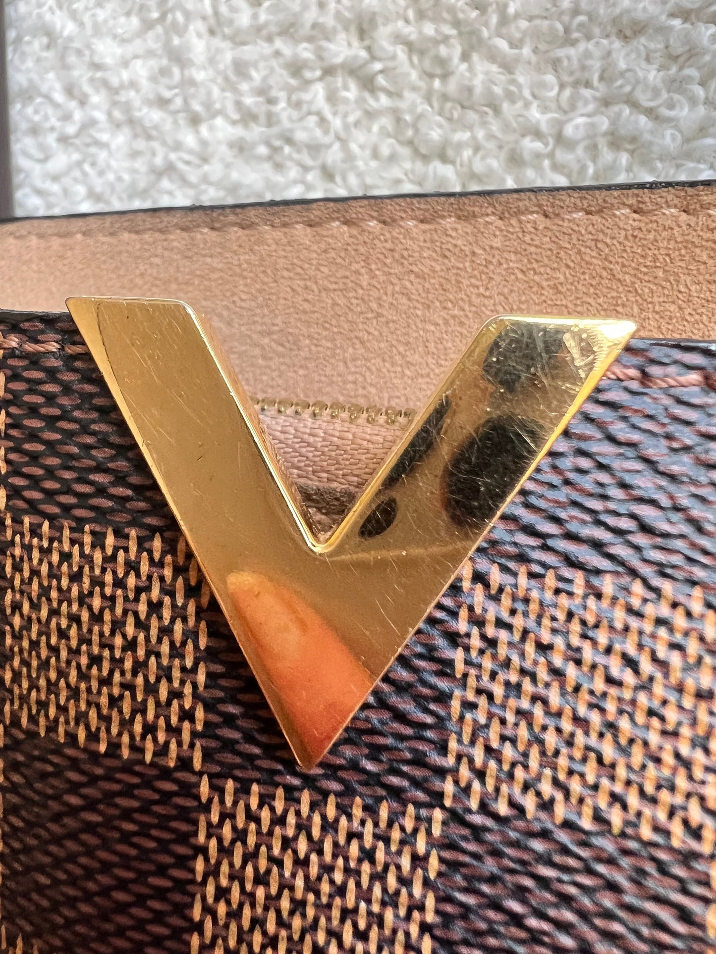 Louis Vuitton Kensington Tote Damier Ebene