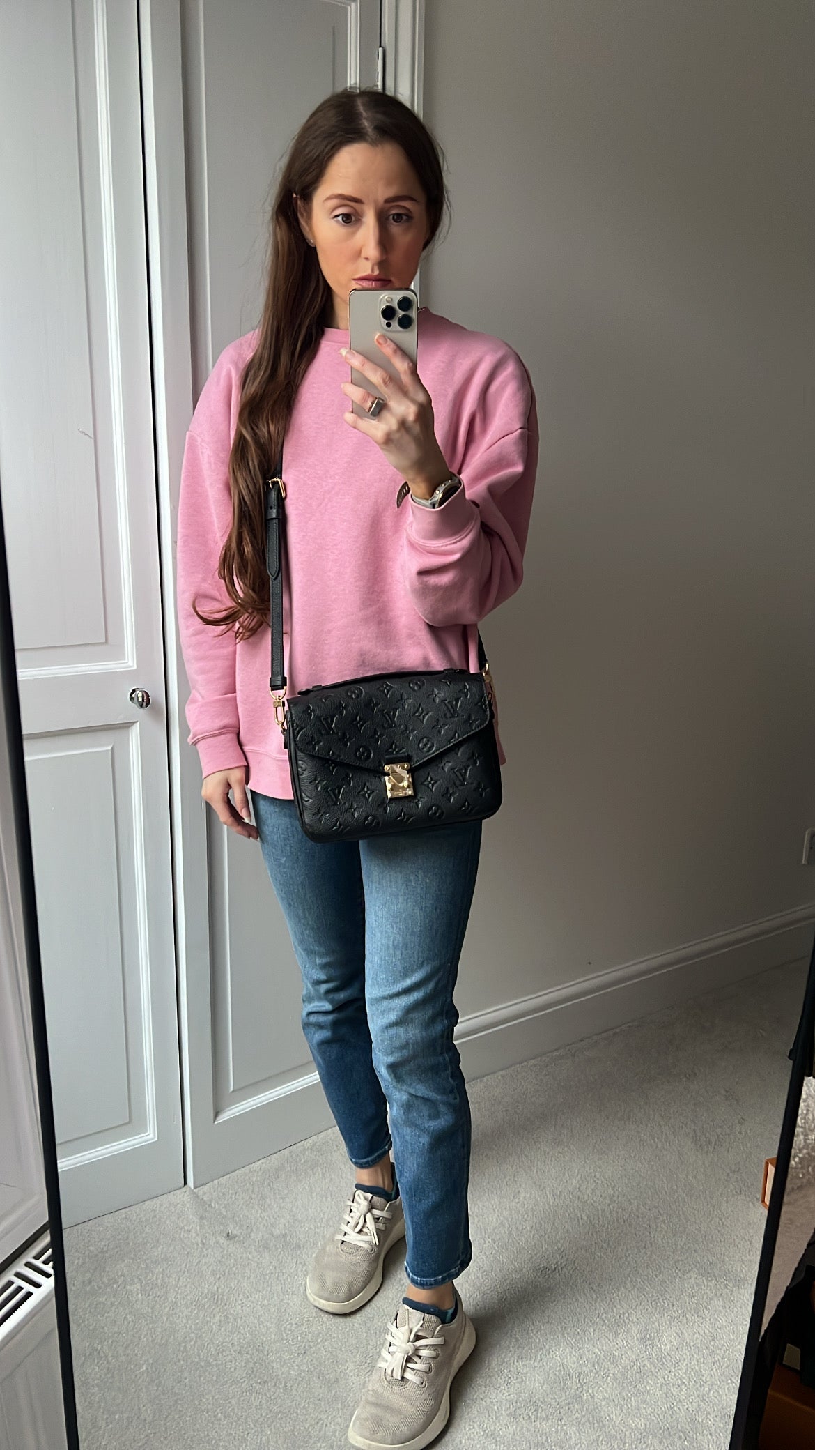 Louis Vuitton Pochette Metis Black Empreinte (RRP £2,200)