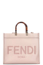 FENDI Sunshine Tote Bag Powder