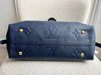 Louis Vuitton Carryall MM Navy Empreinte (RRP £2470)