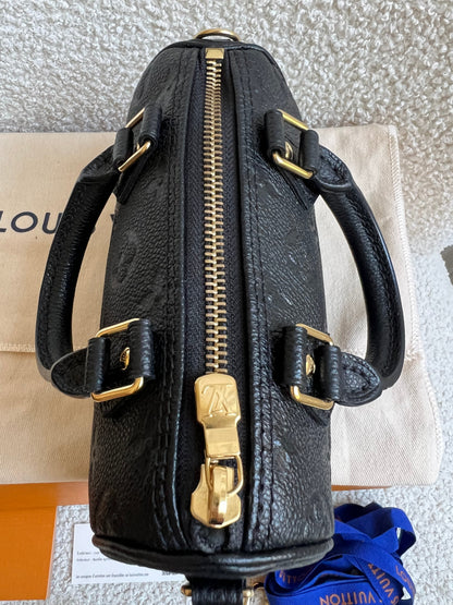 Louis Vuitton Speedy Nano Black Empreinte (RRP £1540)