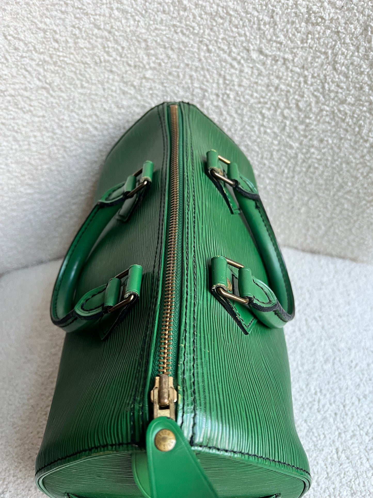 Louis Vuitton Speedy 30 Green Epi