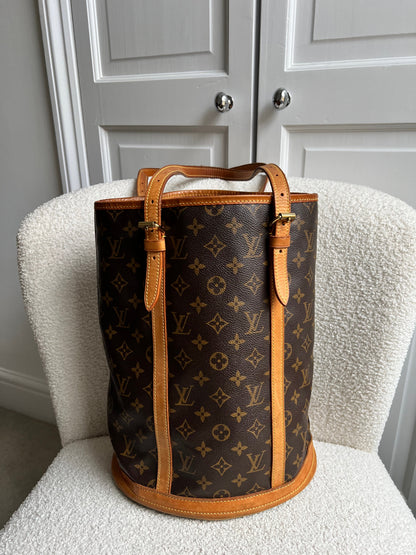 Louis Vuitton Monogram Bucket Bag GM