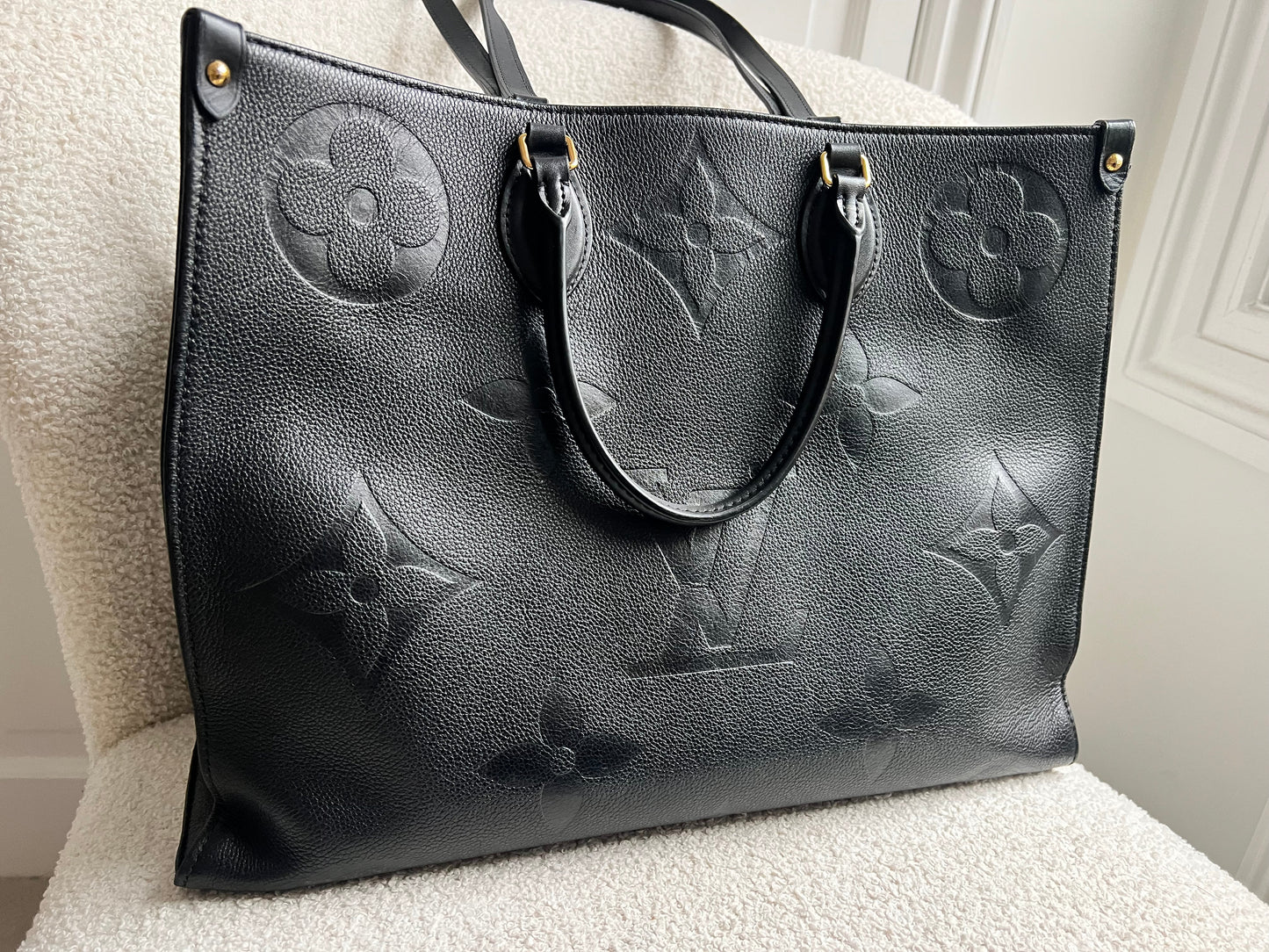 Louis Vuitton On the Go GM Black Empreinte (RRP £2,620)