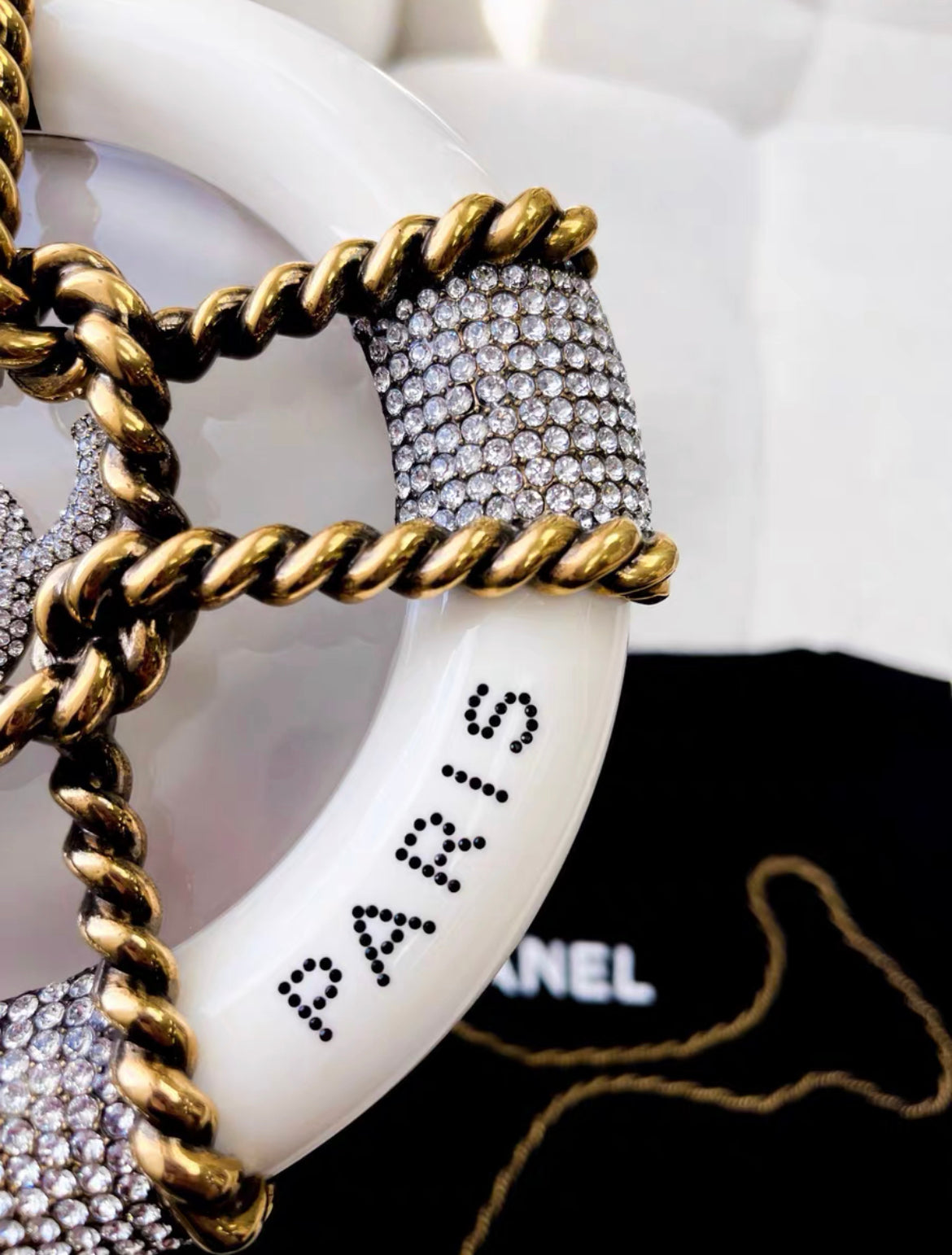 Chanel Luxury Leather Gold Handbag