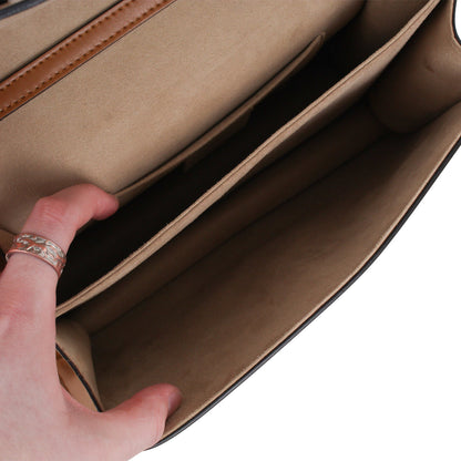 Fendi Kan I Leather Red Crossbody Red