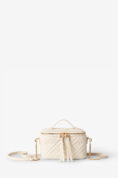 Fendi Vanity Nappa Leather Mini-Bag With FF Motif