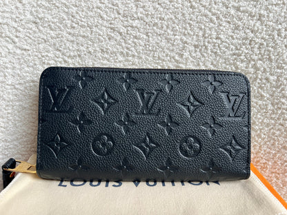 Louis Vuitton Zippy Wallet in Black Empreinte (RRP £790)