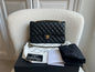 Chanel Medium Classic Flap in Black Lambskin Gold hardware (RRP £9090)