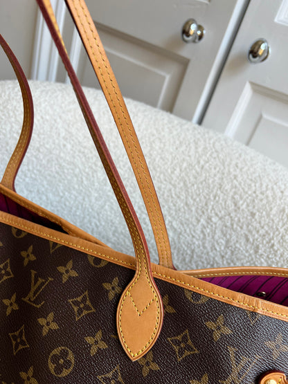 Louis Vuitton Neverfull GM Monogram Pivoine Interior (RRP £1,470)