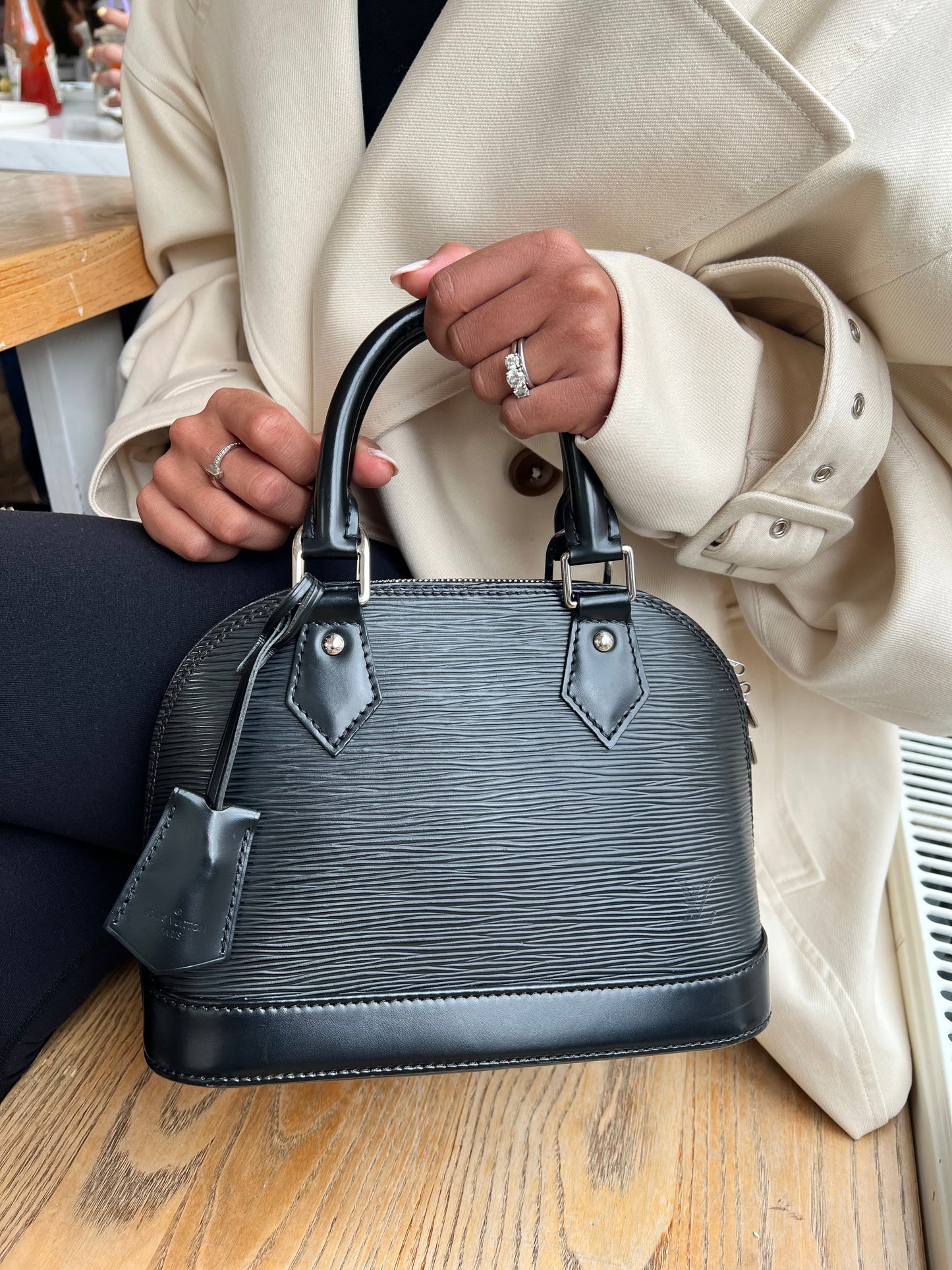 Louis Vuitton Alma BB Black Epi (RRP £1540)