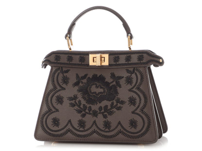 Fendi Medium Brown Selleria Baguette