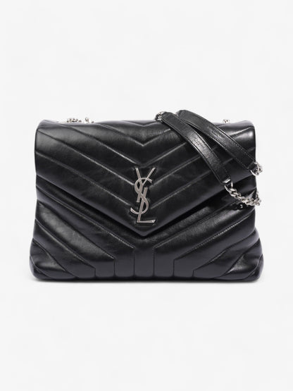 Saint Laurent Lou Leather Black Handbag Style 4