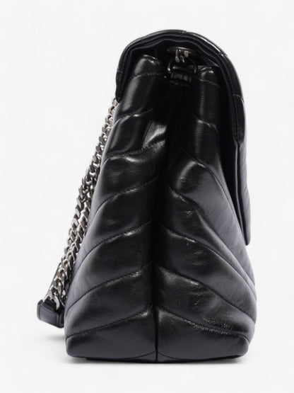 Saint Laurent Lou Leather Black Handbag Style 4