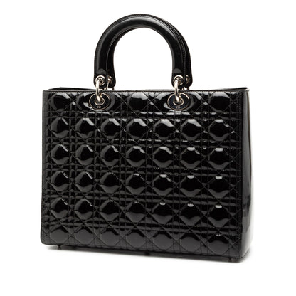 Dior Lady Dior Cannage Black Handbag Style 5
