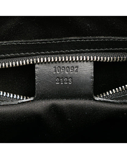 Canvas Crossbody Bag with Braided Shoulder Straps and Magnetic Closure