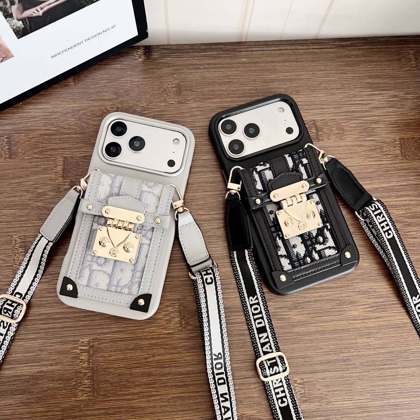 Fashion Dior Crossbody Phone Case iPhone